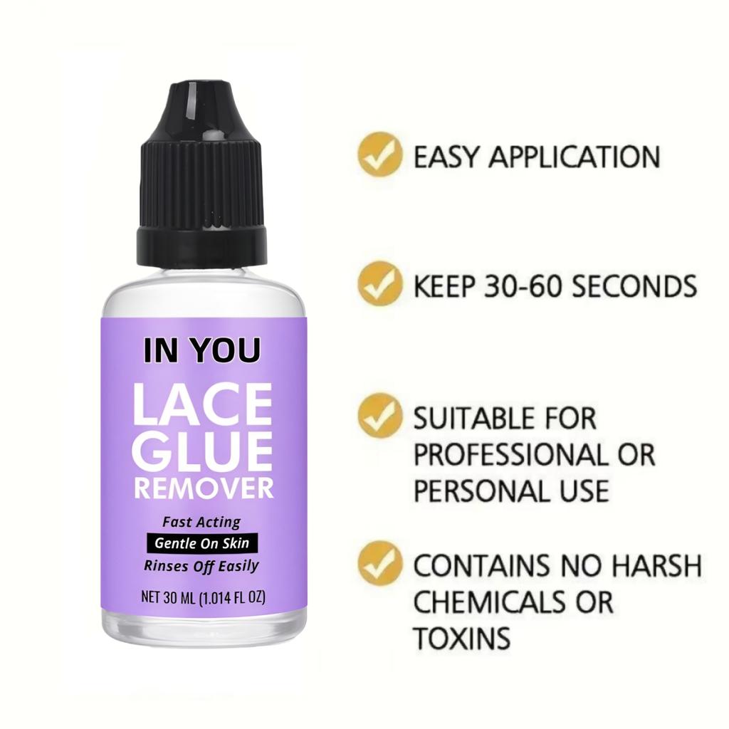 Полный набор инструментов для УФ наращивания волос с лампой быстрого отверждения, 30 г невидимого клея и ремувером для салонного и DIY наращивания волос и ресниц