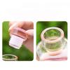 500ml Portable Water Bottle Heat Resistant Sealed Leak Proof Glass Bottle with Time Scale Student Outdoor Exquisite Water Cup