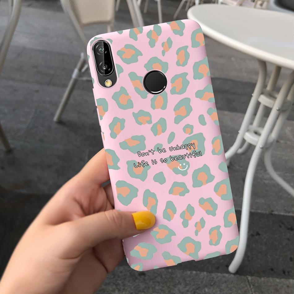 Чехол для Huawei P20 Lite Nova 3e ANE-LX1 ANE-LX2 Милый Мультяшный Конфетный Цвет Силиконовые Чехлы для Телефона Для Huawei P20lite Мягкая TPU Обложка