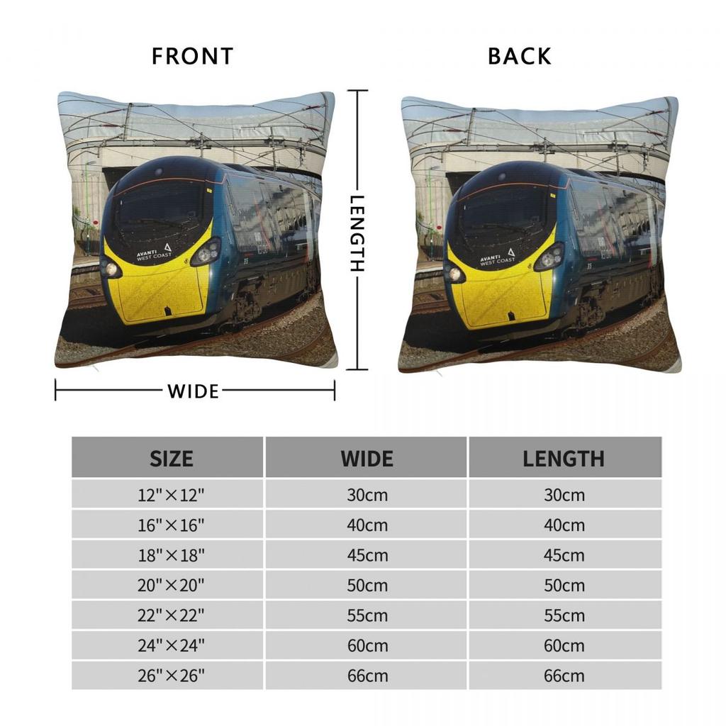 Avanti West Coast Lichfield Trent Square Pillowcase Polyester Linen Velvet Creative Decor Throw Pillow Case Car Cushion Cover