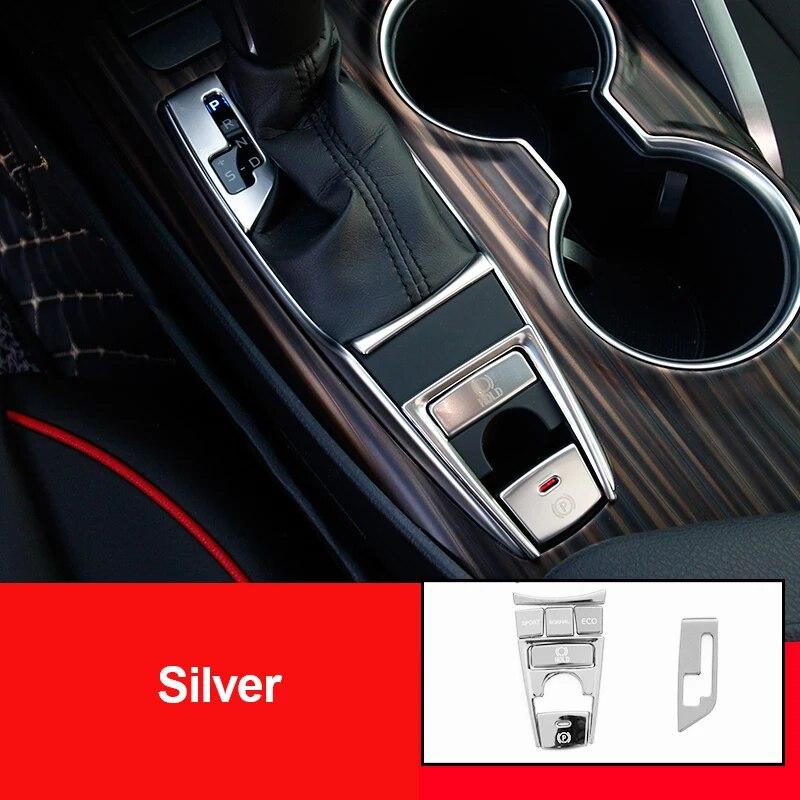 Автомобильная электронная кнопка ручного тормоза, панель, накладка, наклейка для Toyota Camry 70 XV70 2018, аксессуары