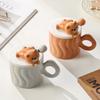 Креативные керамические чашки с мишками, милые и милые чашки для воды, кружки, высокий уровень внешнего вида, девчачьи чашки для питья, кофейные чашки