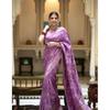 Latest New Collation Disigner Saree for Women, ,Blouse (Need To Be Stitched As Per Size And Fit)