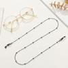 Metal Multifunction Glasses Beaded Glasses Chain Sunglasses Mask Lanyard