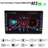 Радио 2 Din Android Автомобильный GPS-навигатор для Ford New Transit 2009-2019 с кнопочной ручкой Мультимедийный плеер Стерео Аудио Авто Carplay 2 + 32 ГБ