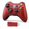 Беспроводной игровой контроллер 2,4G для Xbox 360 с двойной вибрацией, Turbo, совместимый с Xbox 360/360 Slim и ПК Windows