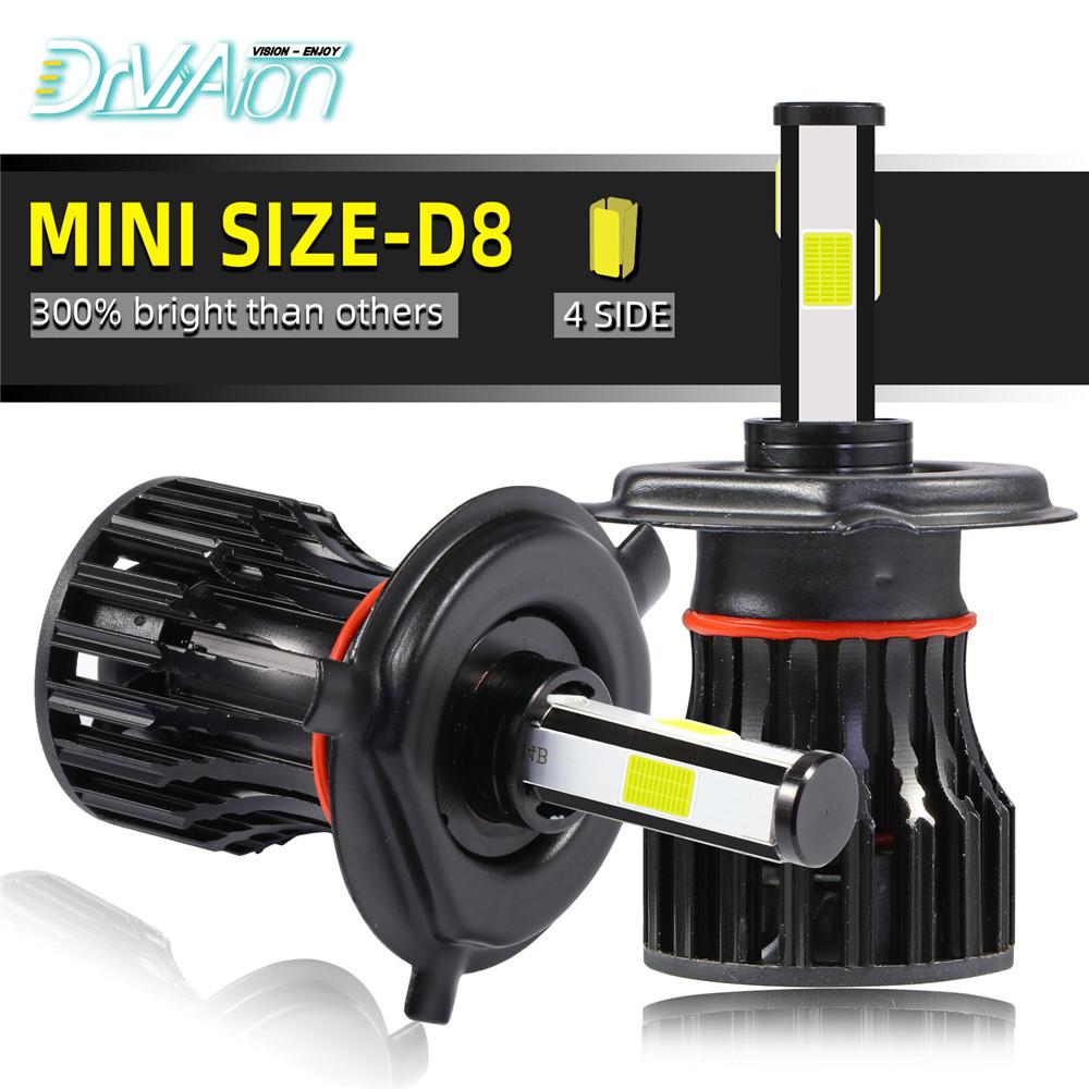 Super Bright ! Pair 6500K 40W 12000 LM Car LED Headlights Headlamp Fog Light Bulbs For H1/H4/H7/H8/H9/H11/HB3/HB4/9005/9006