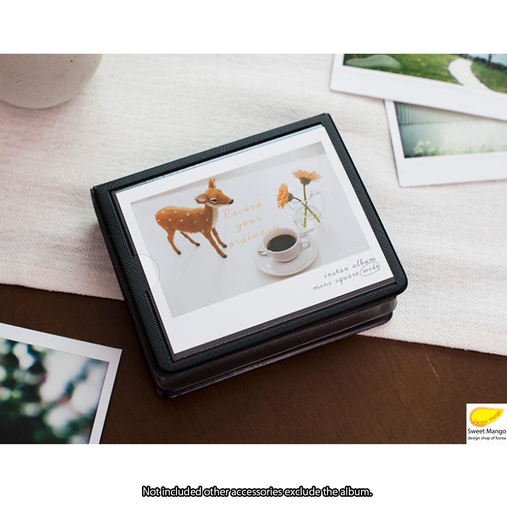 2NUL POLAROID ALBUM WIDE V2 for Instax Wide Photo Card Case Storage Book Binder