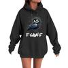 Women's Fashion Casual Long Sleeve Loose Printed Sweatshirt