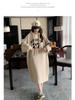 Korean Style Hooded Sweatshirt Dress: Women's Plus Size, Long, Loose Fit, Fall 2024 Collection