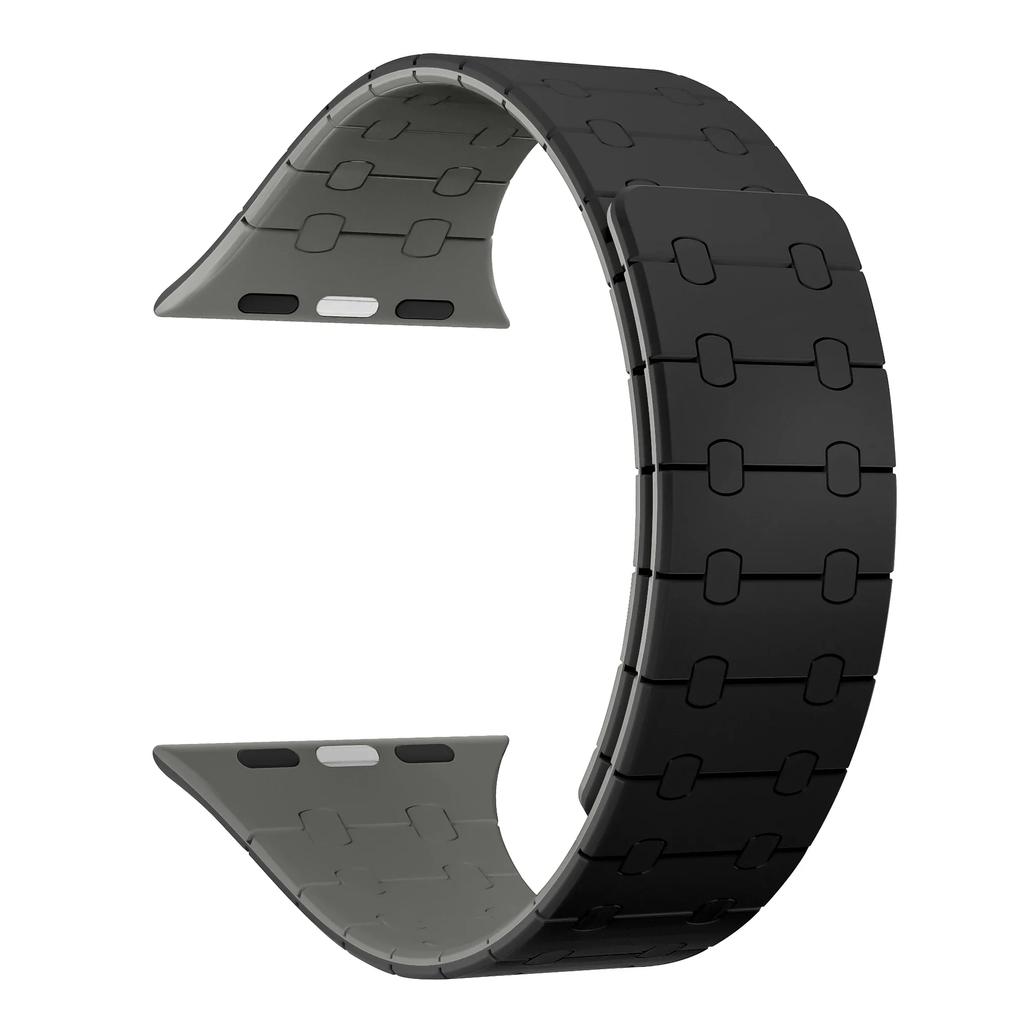 Новый магнитный силиконовый ремешок для Apple Watch Ultra 3 2 49 мм 44 мм 46 мм 42 мм 40 41 мм 45 мм ремешок браслет IWatch Series 11 10 9 8 7 6 SE