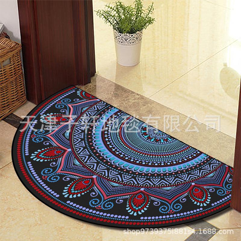 Nordic National Wind Diatom Mud Mat для ванной комнаты, туалета, впитывающий нескользящий грязный и легкоочищаемый коврик для крыльца
