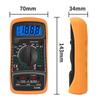 XL830L Ручной цифровой мультиметр с ЖК-подсветкой Портативный вольтметр переменного/постоянного тока Амперметр постоянного тока Ом напряжение
