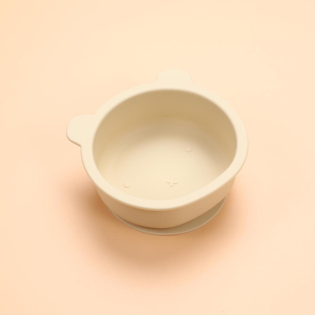 Премиальный силиконовый набор для кормления детей: Устойчивая к высоким температурам, противопадающая присоска и защитная пластина