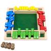 4 Players 4 Sided 10 Number Educational Toys Dice Board Game Flaps & Dices Game Shut The Box Wooden