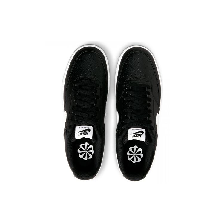 Nike Кроссовки Court Vision 1 Low для скейтбординга Мужские Низкие Черные DH2987-001
