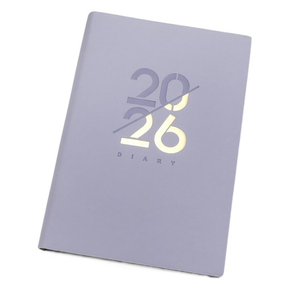 Wear-resistant 2026 Schedule Planner Notepad 12 Months 365 Days Efficiency Notebook  School