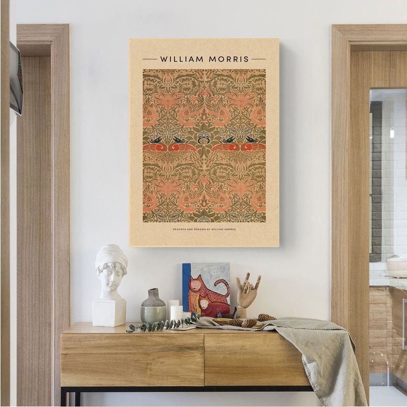 Музей Уильяма Морриса, художественная выставка, плакат, настенная живопись на холсте, ретро, скандинавская гостиная, украшение для дома, фотографии