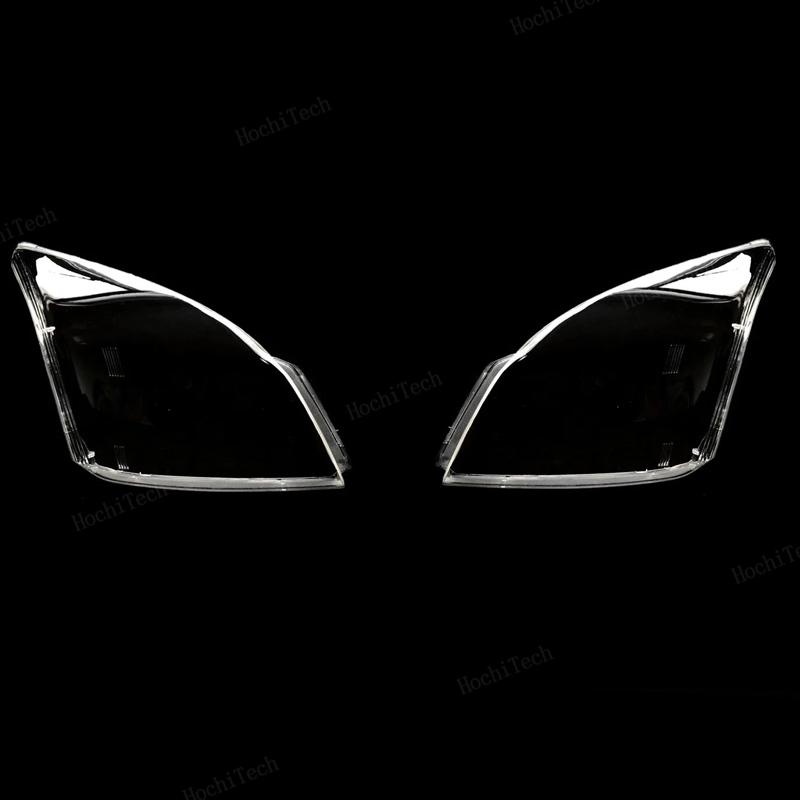 Накладка на фары для Toyota Land Cruiser Prado J120 2003~2009 Прозрачный корпус Стекло рассеивателя передних фар Колпак лампы