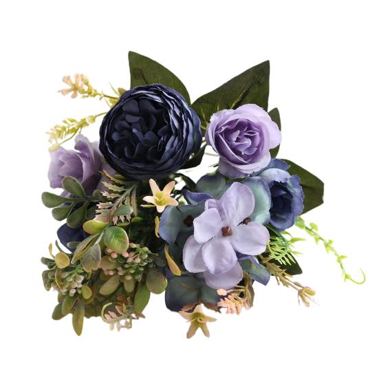 Искусственный цветок, устойчивый к увяданию, винтажный, легкий, яркий, реалистичный, искусственный цветок пиона для офиса