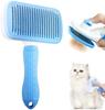 1 Pc Dog Hair Remover Brush Cat Hair Grooming and Care Comb for Long Hair Dog Pet Removes Hairs Cleaning Bath Brush Pet Supplies