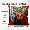TTrigun Anime Cushion Cover Plush Fabric Soft DoubleSided Printed Sofa Warm Winter Home Child Gift Pillow Case