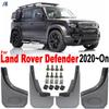 4Pcs Set Mud Flaps Splash Guards Mudguards Guard Car Fender Protection Body Kit For Land Rover Defender L663 Cover