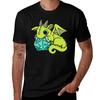Green Dice Goblin Dragon Baby T-Shirt Man T Shirt Heavy Cotton T Shirts for Man Cotton Soft T-Shirt