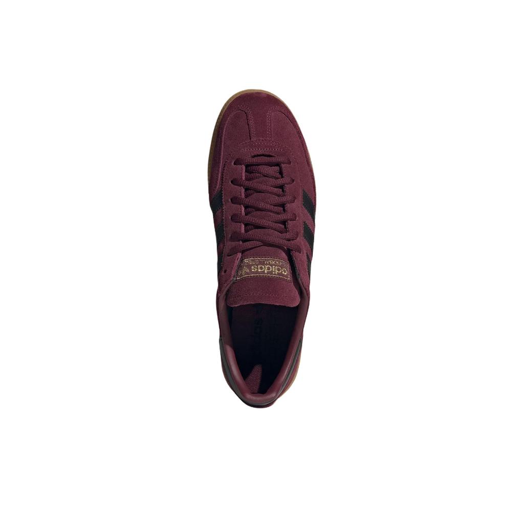 Adidas Handball Spezial Maroon Unisex Sneakers Red Core-Black Gold-Metallic JR3848