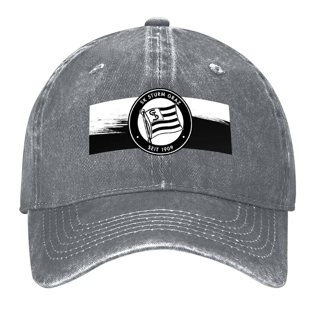New SK Sturm Graz Die Schwoazn Baseball Cap Rave New In Hat Cosplay Luxury Cap For Women Unisexs