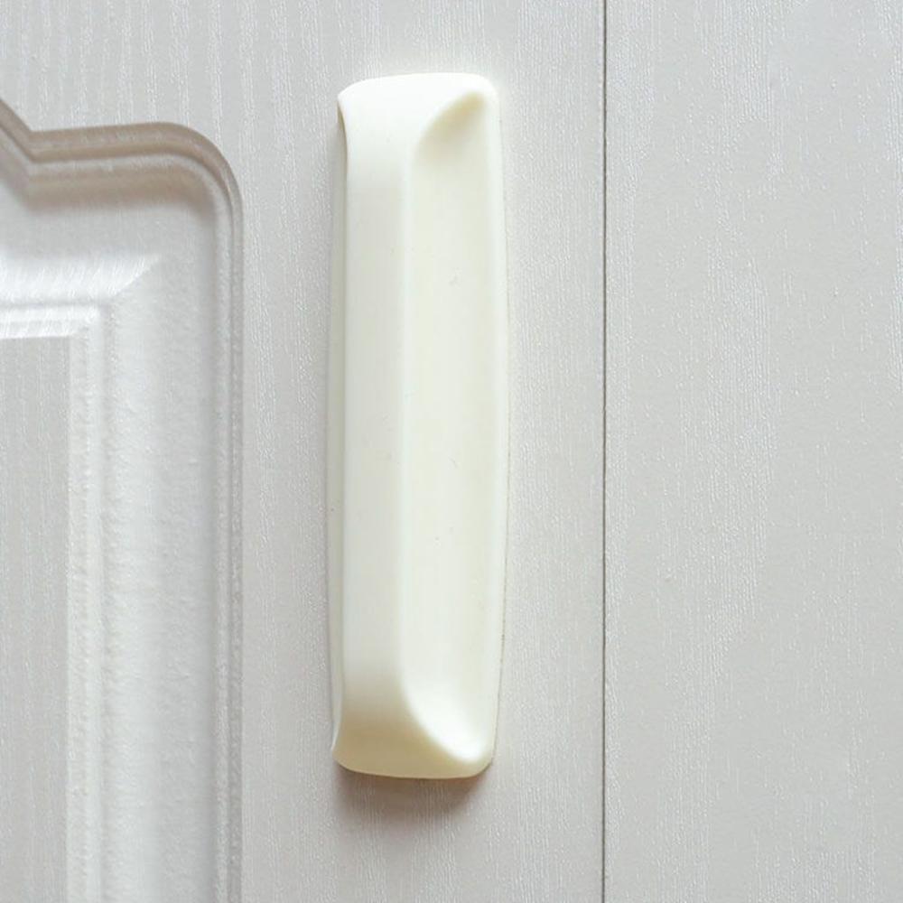 Bar Shape with Back Glue Wardrobe Decor Dresser Knob Paste Handles Furniture Hardware Drawer Knobs