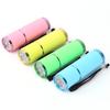 Portable Mini Torch 9 LED Flashlight Aluminum Alloy Night Fishing Torch with Lanyard Outdoor Camping Light Waterproof Flashlight