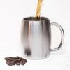 Изолированная кружка Yousheng, прочная, для питья воды, из нержавеющей стали, для сохранения тепла, с поворотным механизмом, большая емкость, пивная кружка для бара