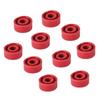 10 комплектов седла игольчатого поплавкового клапана карбюратора карбюратора, подходит для 398188 281144, новый красный цвет