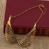 Angel Fashionable Retro Wing Pendant Women Metal Necklace For Travel Gift And