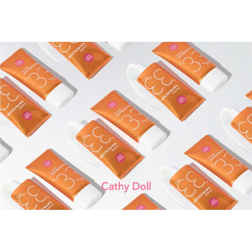 Cathy Doll Invisible Sun Protection SPF33 PA+++, длительная защита от UVA и UVB, без белого оттенка и нежирный, 60 мл - Thai Skin Care