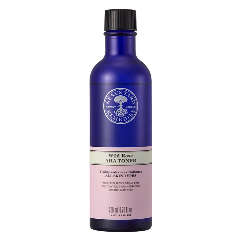 NEAL'S YARD REMEDIES Тоник-вода с AHA-кислотами и шиповником (бутылка)