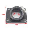 Motorcycle Carburetor Interface Intake Manifold Adapter Boots for Yamaha DT100 MX100 RT100 560-13565-00-00 560-13565-00 56013565