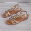 Fashion Women Wedge Sandals Summer Shoes Women Bohemia Comfortable Casual Platform Sandals Anti-slip Peep Toe Outdoor Beach Ladies Shoes