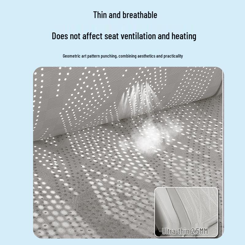 BYD Xia Zuo Cushion Seat Cover: Breathable, Ventilated Suede Mat for All-Season Use in Business Vehicles