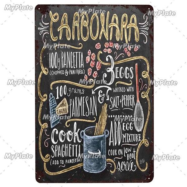 Foods Fruit Vintage Metal Sign Tin Sign Vintage Cafe Decoration Plaque Home Wall Decor Bar Sign Home Decor Poster Drop Shipping