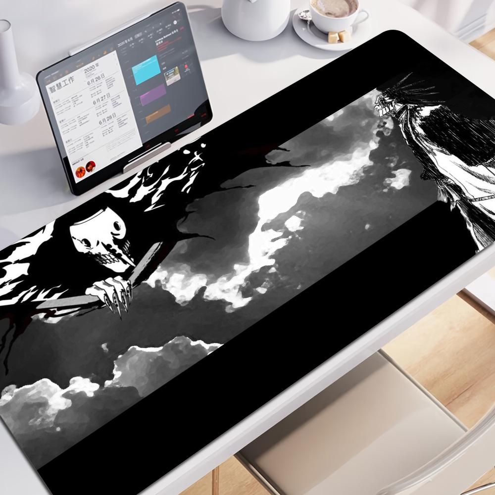 Bbleach Kenpachi Zaraki Large Anime Desk Mat Big Mouse Pad Luxury Desktop Cartoon Gaming Gamer Keyboard Office Computer Cushion