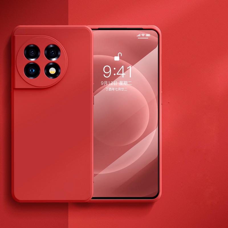 Для OnePlus 11 Чехол квадратный жидкий силиконовый протектор объектива камеры Мягкий чехол для OnePlus 11 One Plus 11 OnePlus11 Противоударный чехол