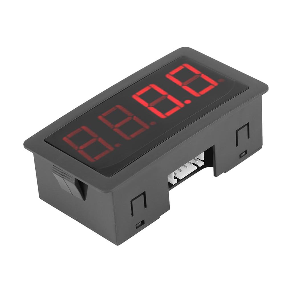4 Digital LED Tachometer RPM Speed Meter Hall Proximity Sensor NPN(Red)