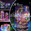 Solar LED Fairy Light Copper Wire Garland Light Waterproof 8 Modes String Lights Christmas Party Garden Solar Lamp Decoration