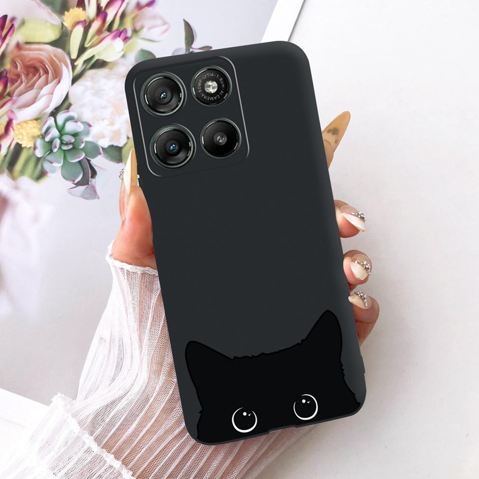 Чехол-крышка для Moto G57 Power 5G Модный Бабочка Милый Кот Крутой Расписной Мягкий Funda Для Телефона Motorola Moto G57 Power 5G
