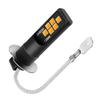 2 шт. Желтая светодиодная лампа H3 3030 SMD для противотуманных фар автомобиля, высокая яркость, DRL, фара дальнего света DC/AC12V