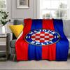 HNK Hajduk Split Portable Blanket/Soft Blanket Bedding Blanket Suitable for Travel Camping Living Rooms Offices Sofas Fan Gifts