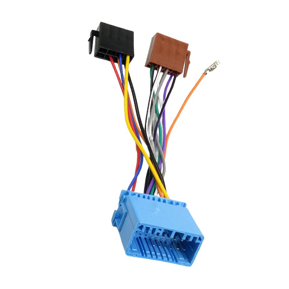 Stereo Wiring Harness Car Radio Adapter Cable Car Audio Installation Non-Deformable Cable Practical Use Quick Installation