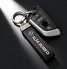 IJOPV1 For Alfa Romeo 159 156 147 Mito Giulia Giulietta Tonale Suede Key Ring Sport Car Keychain Custom Car Emblem Gift With